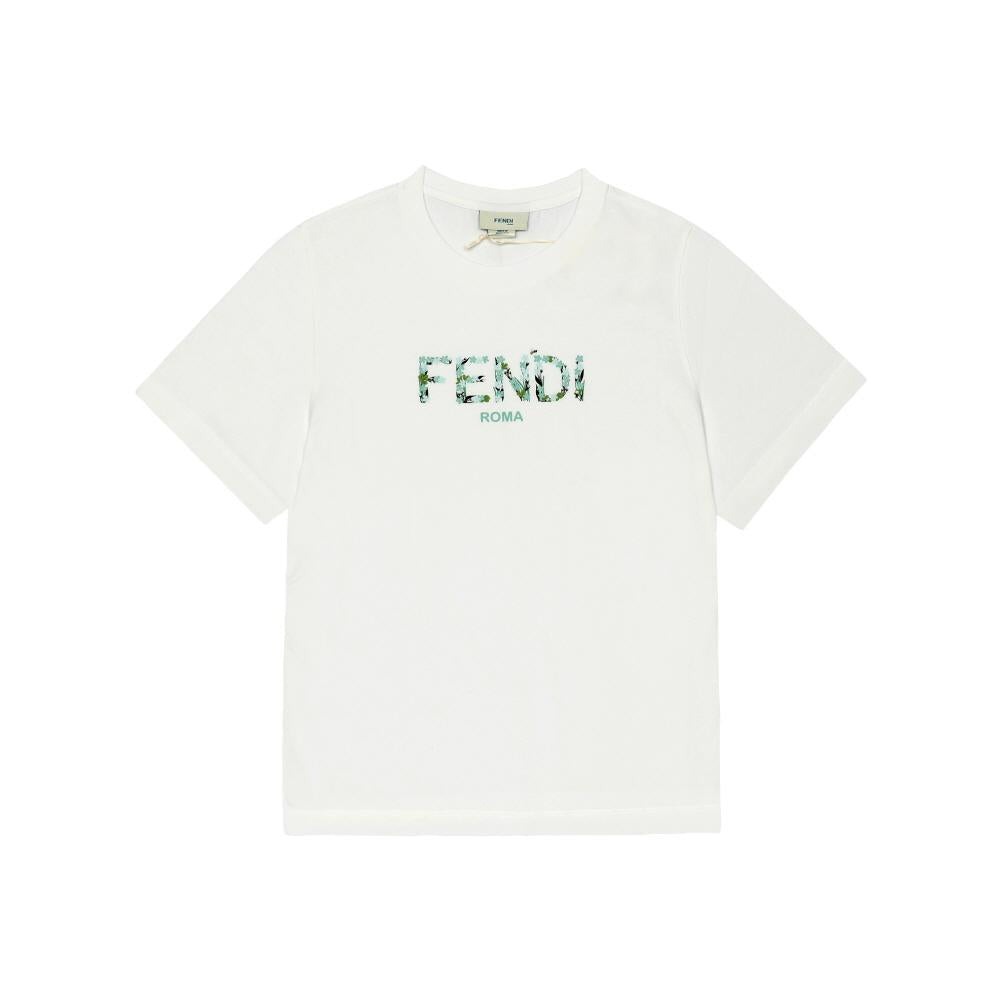 FENDI Kids Short Sleeve T-Shirt JFI375 7AJ F1SGM