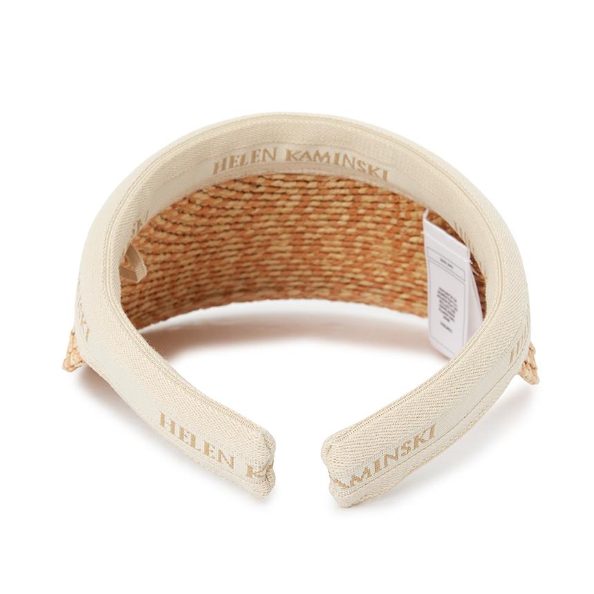 HELEN KAMINSKI Bianca 10 Women’s Visor Salmon Melange Natural Cap