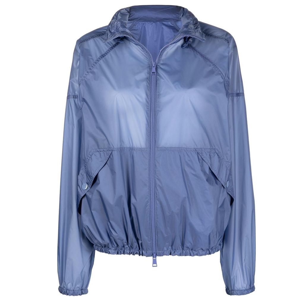 Moncler Women's Sky Blue Purple Logo Jacket 1A001 03 595YT 70D