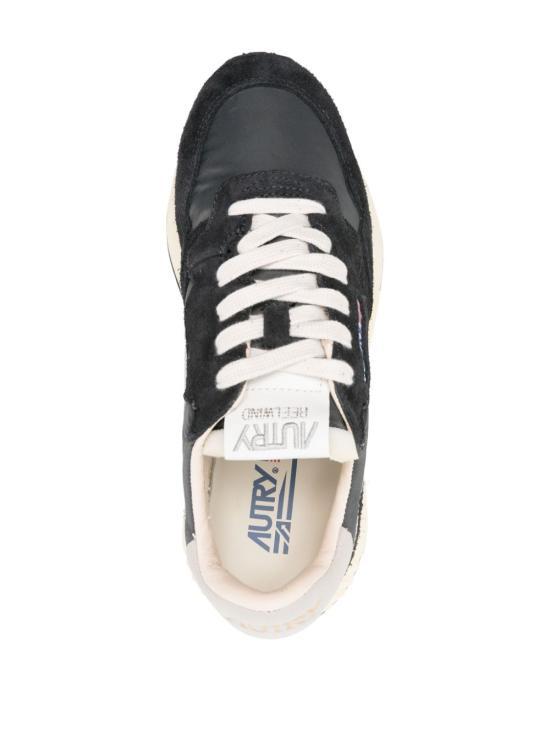 AUTRY White Leather Low-Top Sneakers Women’s WWLWNC05 DOM