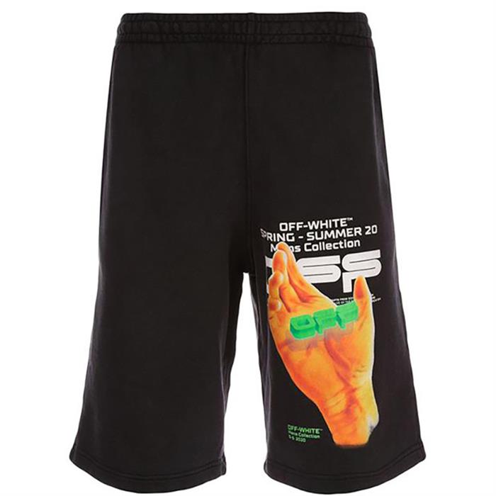 OFF WHITE Men's Hand Logo Shorts OMCI006 R20 E3