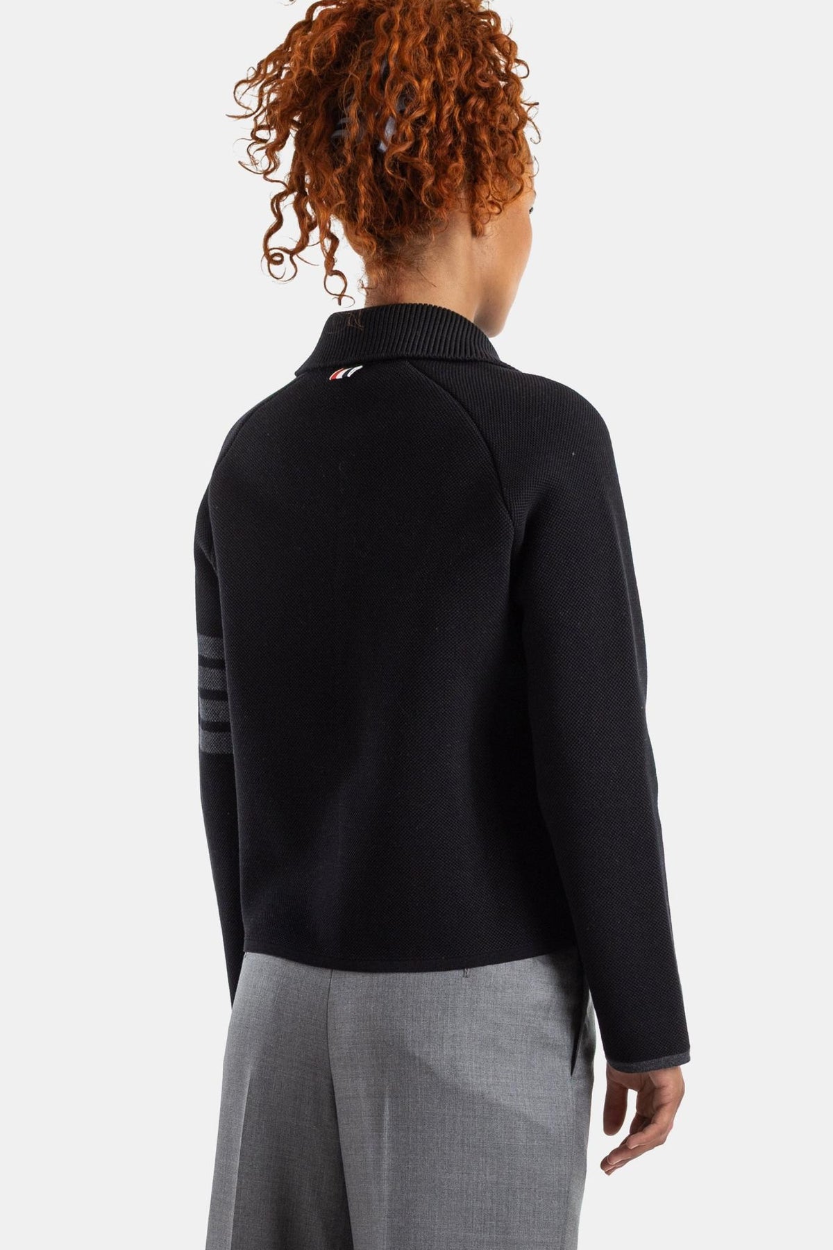 THOM BROWNE Wool Blend Tailored Jacket for Women