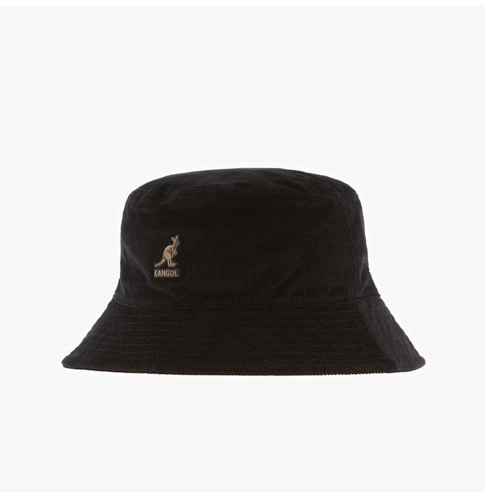 KANGOL Unisex Corduroy Bucket Hat K4228HT BLACK