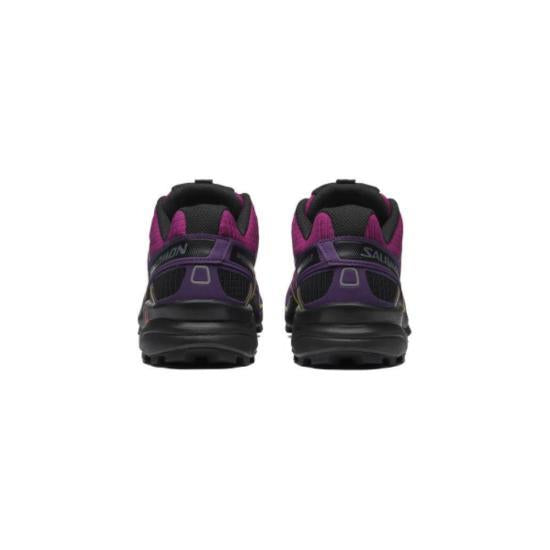 SALOMON Black Mesh Trail Running Sneakers