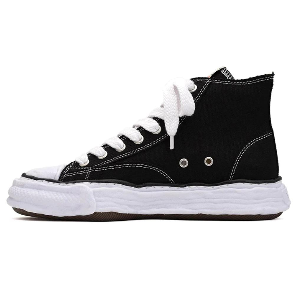 Maison Mihara Yasuhiro Men's Peterson OG Sole Canvas Low Top Snea A11FW701 BLACK