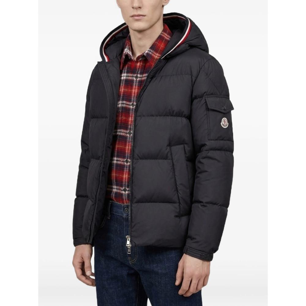 Moncler Navy Down Puffer Jacket for Men
