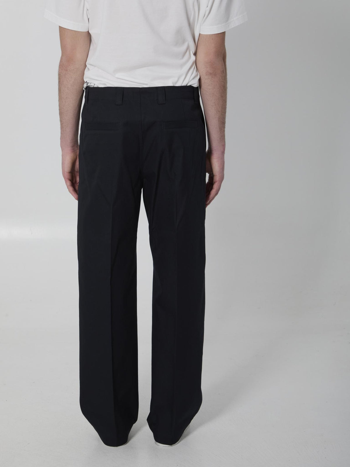GUCCI Blue Wool Dress Pants