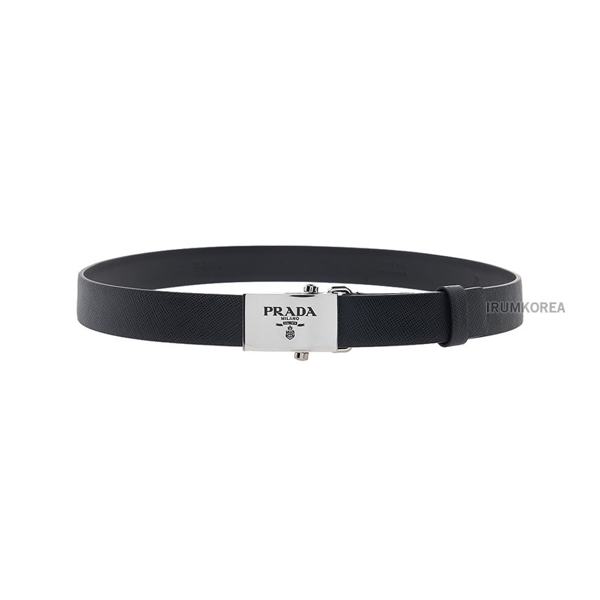 PRADA Saffiano Leather Belt Women’s Brown