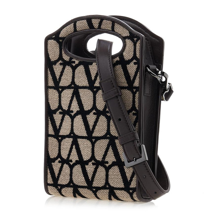 VALENTINO Garavani Toile Iconography Crossbody Bag