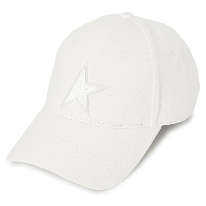 GOLDEN GOOSE Unisex Cotton Logo Baseball Cap Black