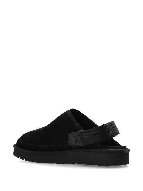 Ugg Shearling Lined Slide Sandals for Women 1166915 BLACK DOM