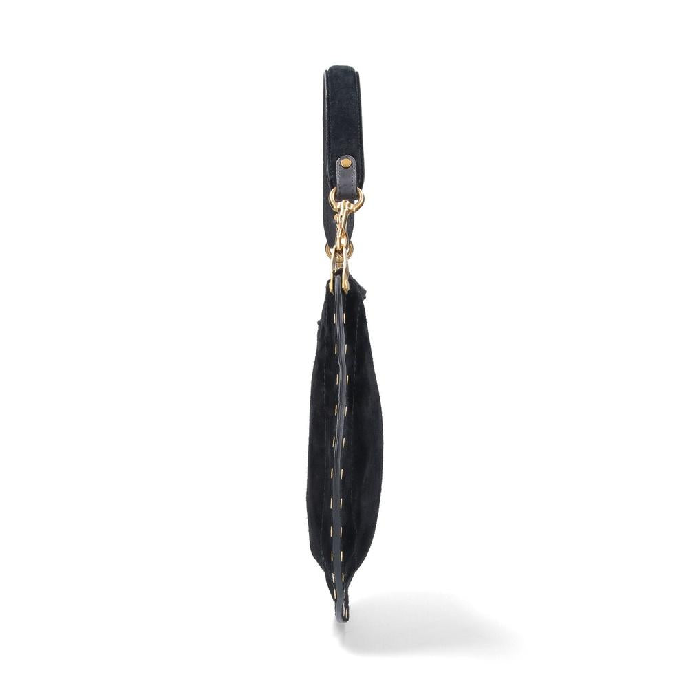 Isabel Marant Oskan Hobo Bag Black Leather Shoulder Bag
