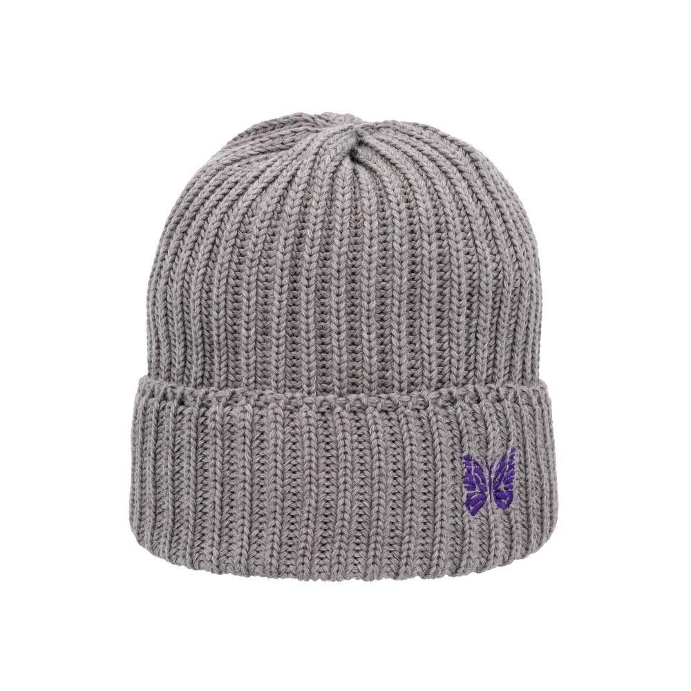 NEEDLES Merino Wool Watch Cap Beanie RW056 BGrey