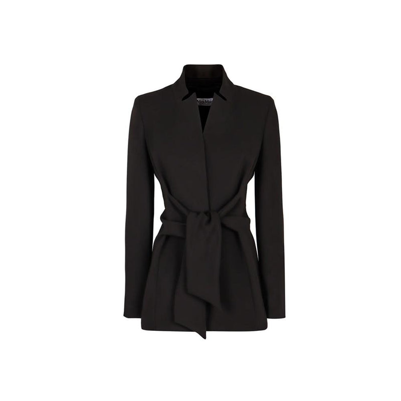 Max Mara Belted Cady Blazer Jacket 2421046111 004