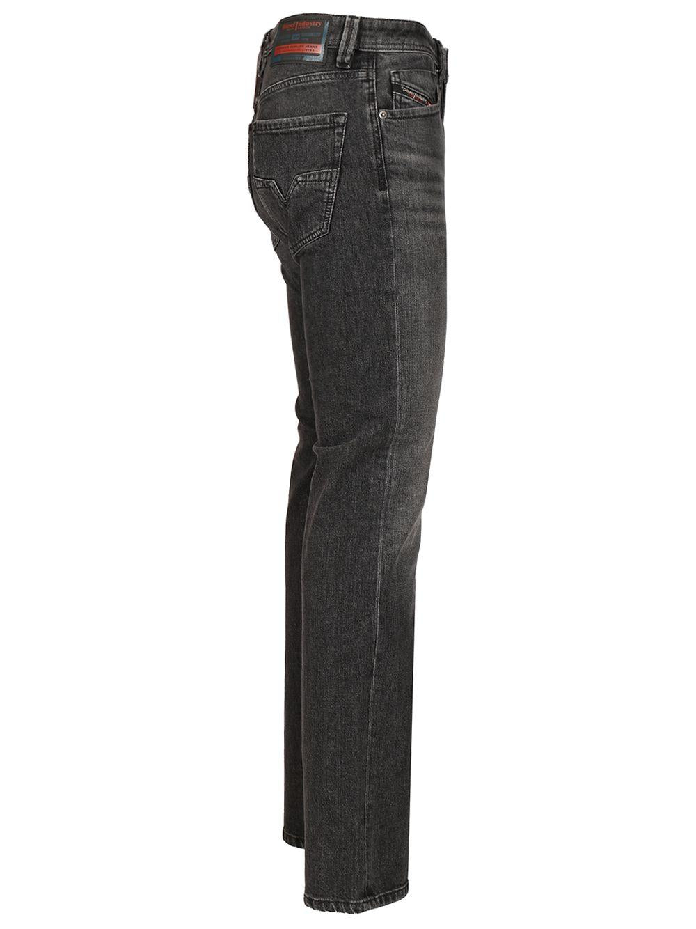 DIESEL Blue Denim Jeans Men's Straight Leg Pants