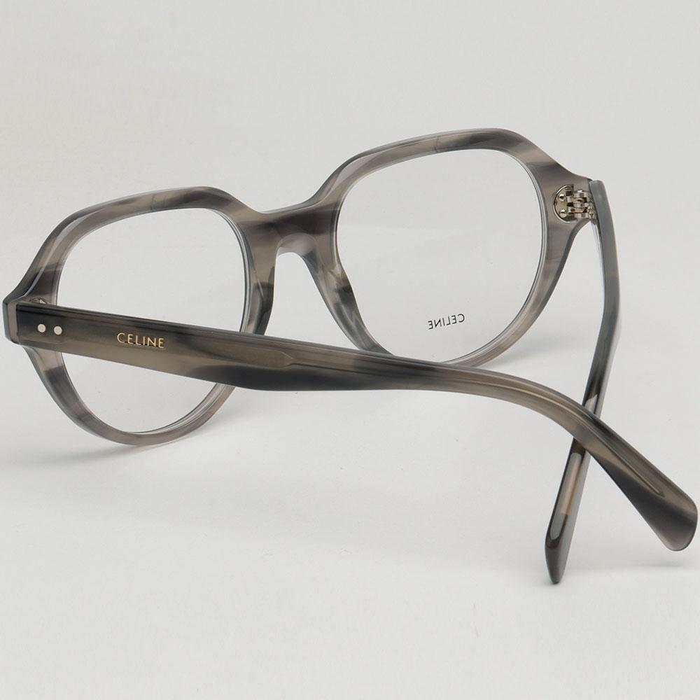 CELINE Round Acetate Eyeglass Frames Unisex Fashion Daily CL50145I 005