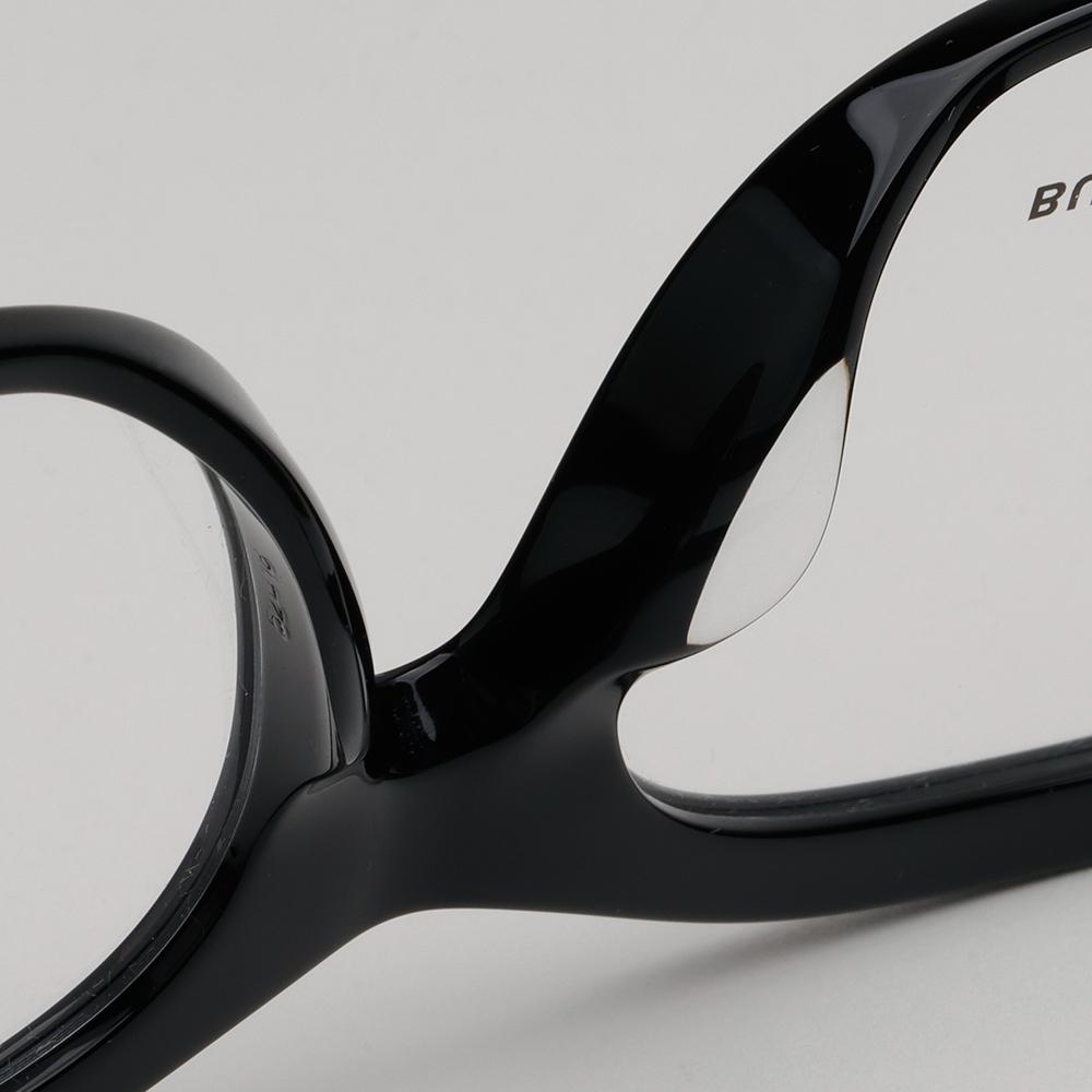 BURBERRY Black Cat-Eye Acetate Eyeglasses Asian Fit Unisex BE2388F 4093