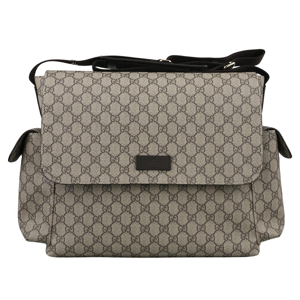 GUCCI Supreme Canvas Baby Diaper Changing Bag Crossbody