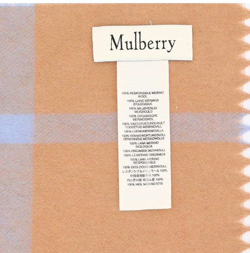 Mulberry Women’s Wool Scarf VS4319 890 F925