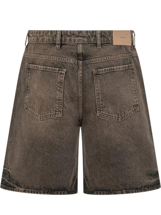 REPRESENT Denim Short Pants for Men MLM100501 16 BARK DOM