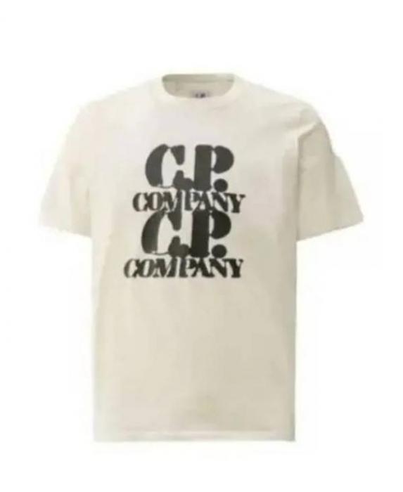 CP Company Jersey Graphic T-Shirt Navy Men’s