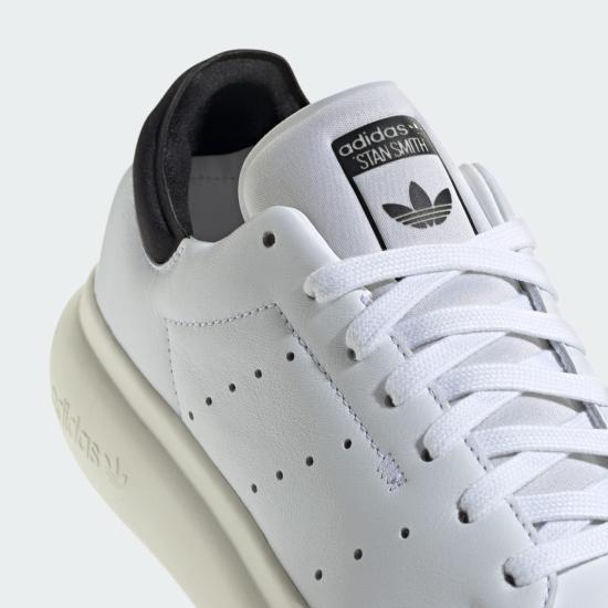 Adidas White Leather Low-Top Sneakers for Women IU2460 DOM