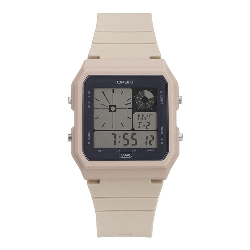 Casio Unisex Digital Square Urethane Rubber Wrist Watch LF 20W 8ADF