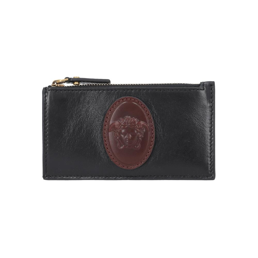 Versace Lumi Medusa Long Zip Women’s Card Holder Wallet