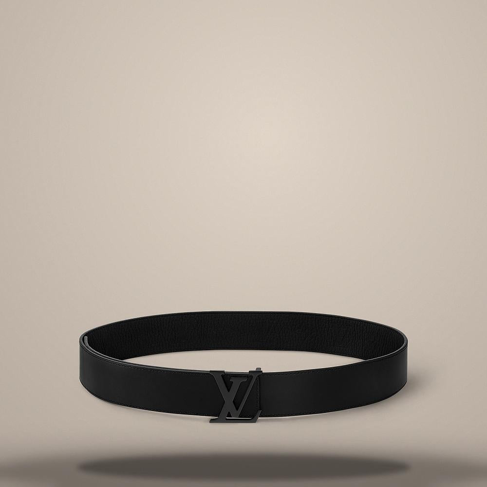 Louis Vuitton LV Initiales 40mm Reversible Belt Black M4487