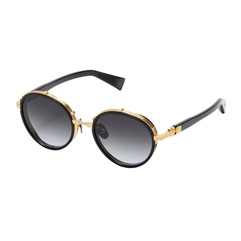 Balmain Croissy Oval Titanium Sunglasses
