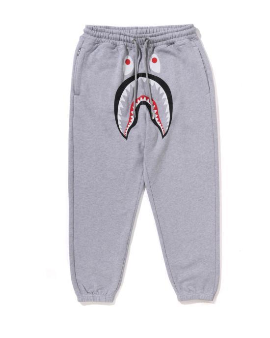 BAPE Training Jogger Sweatpants for Men 001PTL801321MGRA GRAY DOM