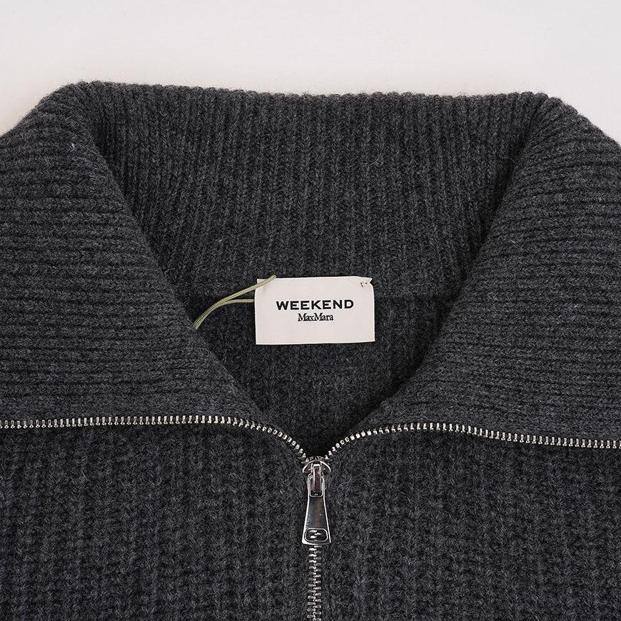 Max Mara Laser Half-Zip Knit Sweater for Women