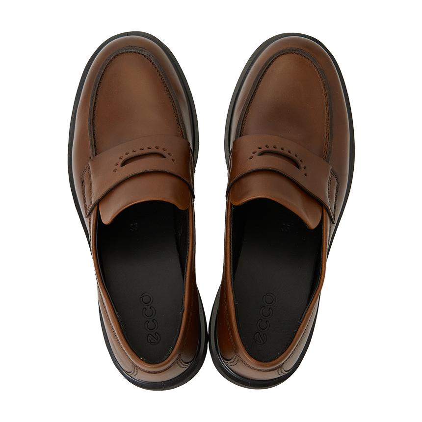 ecco Metropol Vienna Leather Loafers Women’s 231333 01014