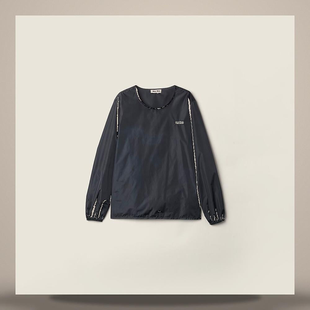 Miu Miu Performance Fabric Top T-Shirt MT2282 148U F063H