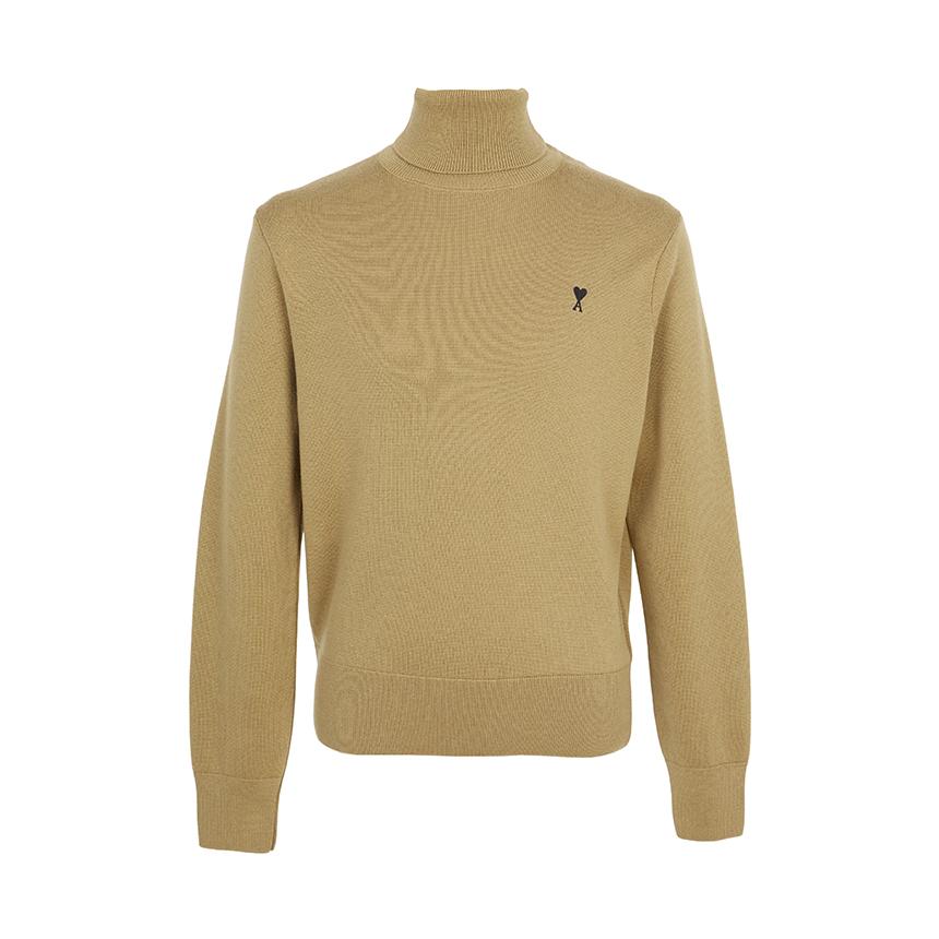 AMI Men’s Turtleneck Knit Sweater HKS827 001 288