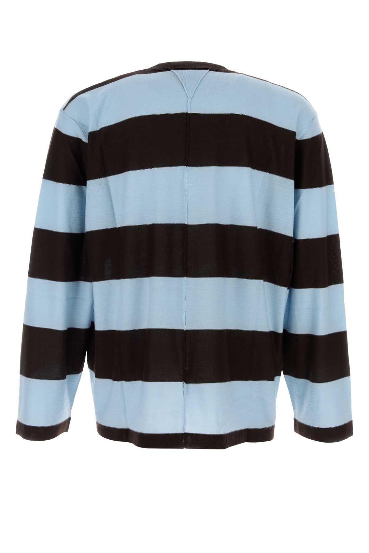 Bottega Veneta Brown Knit Sweatshirt for Men