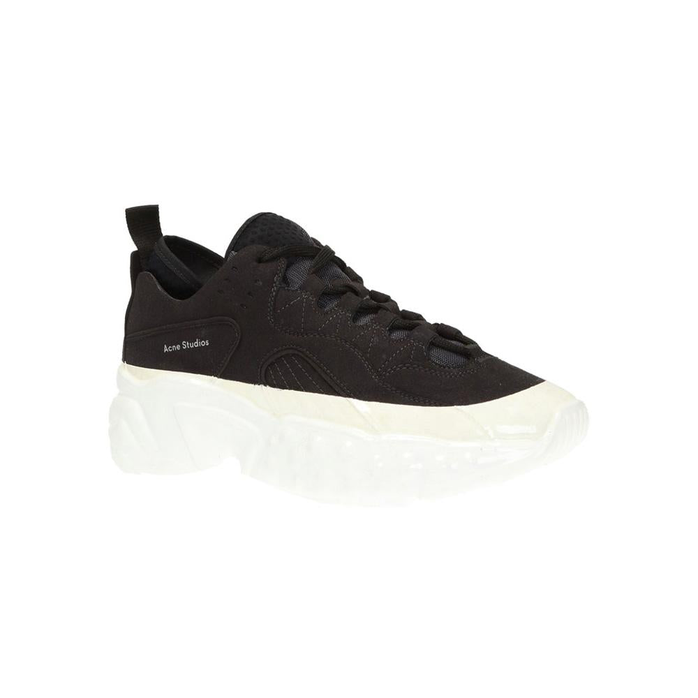 Acne Studios Black White Rockaway Low Top Sneakers