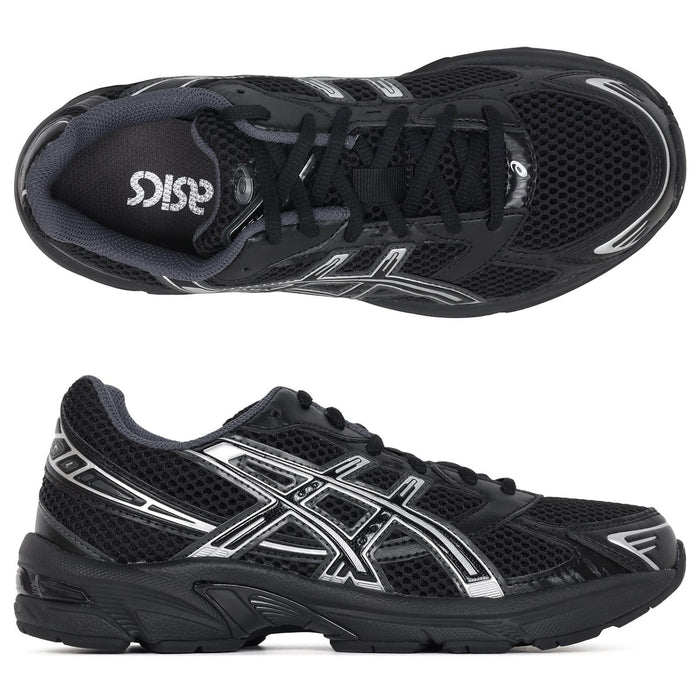 Asics Black Pure Silver GEL-1130 Low-Top Sneakers