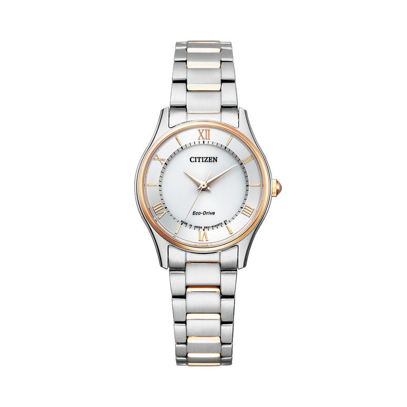 CITIZEN Women’s Metal Eco-Drive Watch Silver Tone EM0404 51A