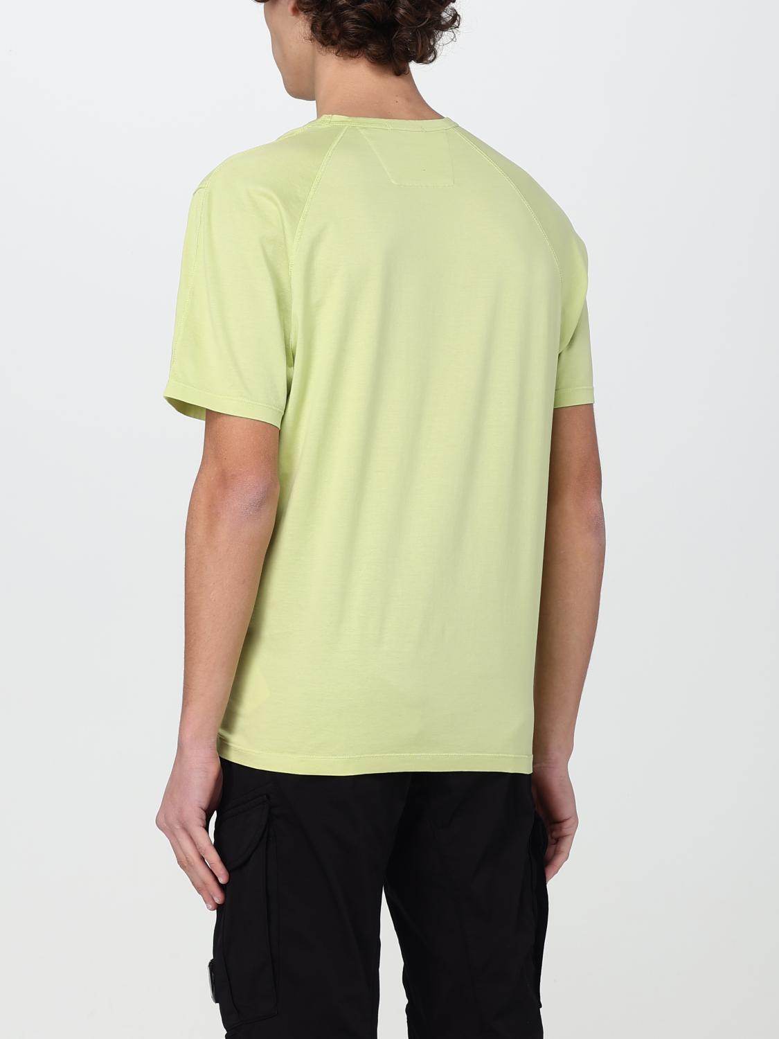 CP Company Cotton Short Sleeve T-Shirt Green Men’s Top