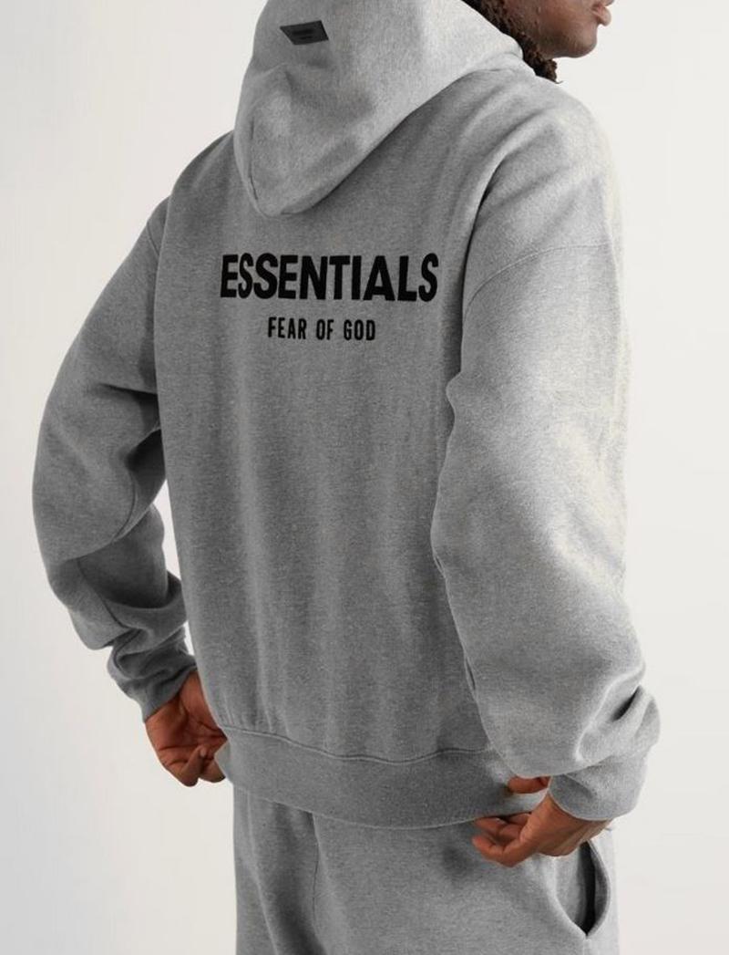 Fear of God Essentials The Core Collection Hoodie Dark Oatmeal
