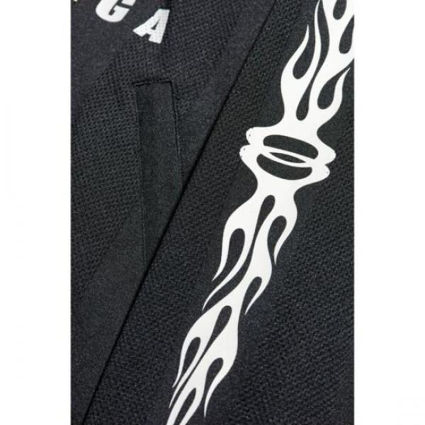 BALENCIAGA Burning Unity Oversized Jacket Black 794794 TQV38 1000