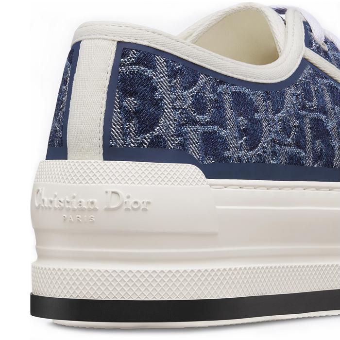 DIOR Platform Low-Top Sneakers KCK386DJE 30B DENIM