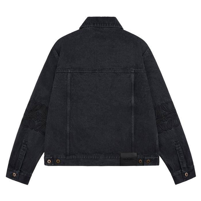 LOEWE Washed Cotton Anagram Denim Jacket H526Y50W40 1100