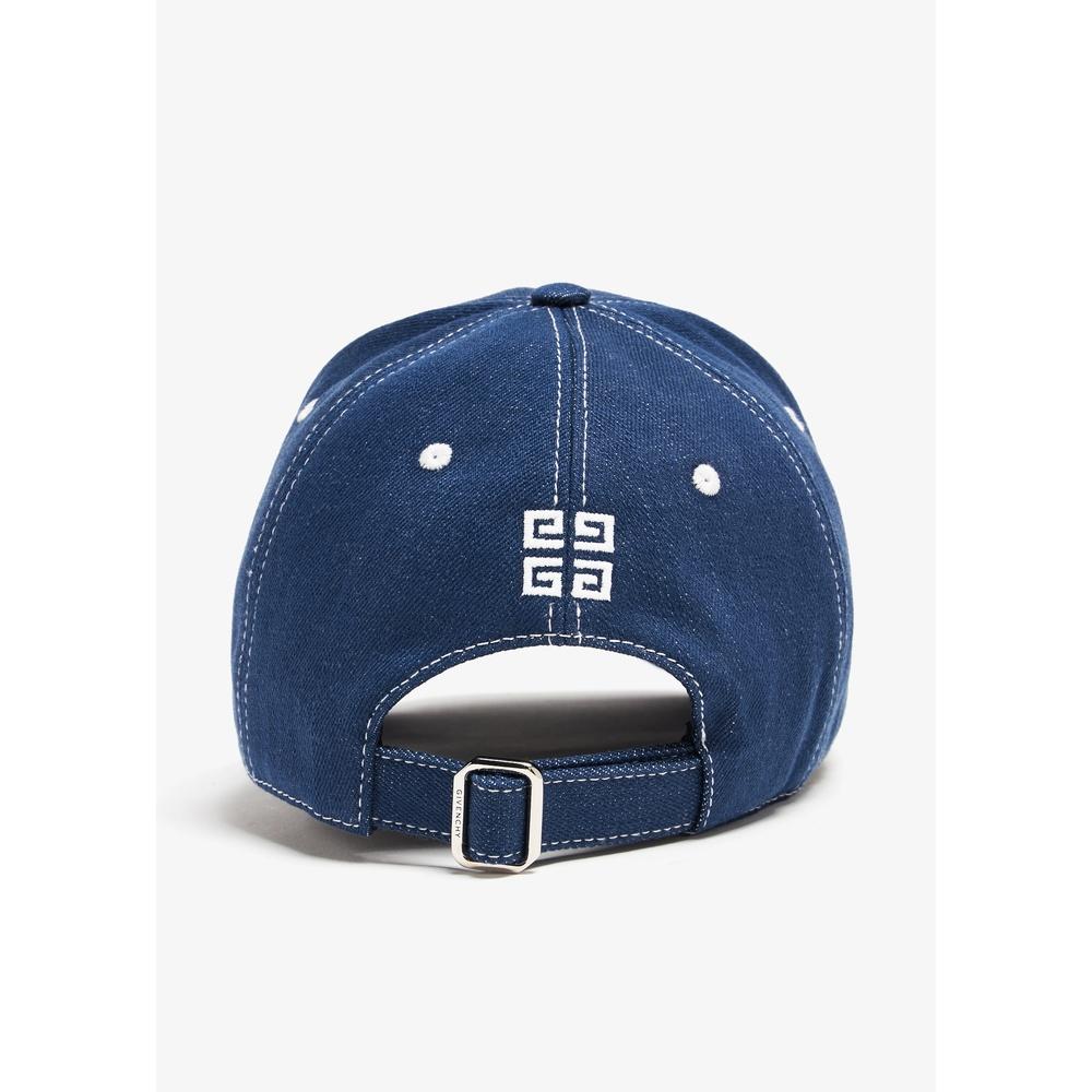 GIVENCHY Denim Baseball Cap Men’s Blue Adjustable Cap