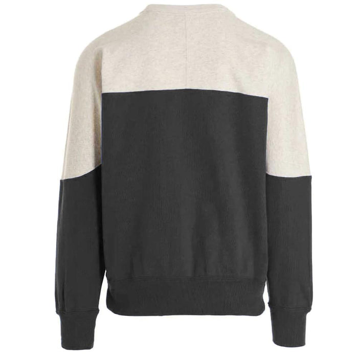 Isabel Marant Fleece Crewneck Sweatshirt Gray Men