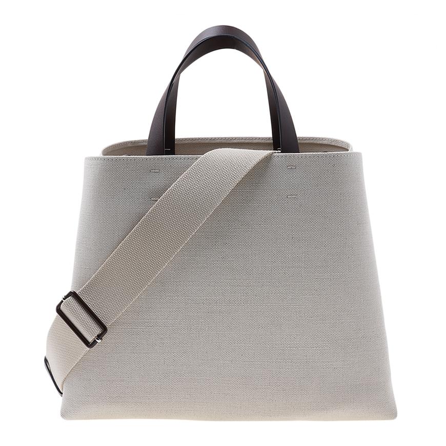 VALENTINO Garavani V-Logo Signature Leather Tote Bag