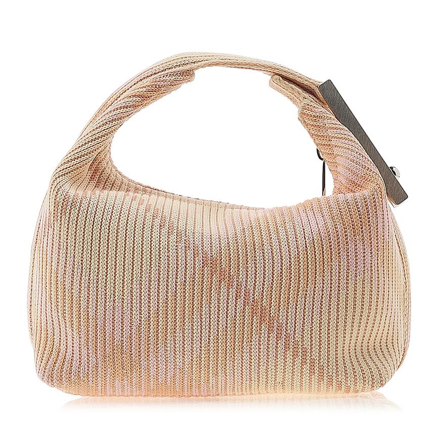 BURBERRY Mini Peg Duffle Bag Leather CH4 A4652 Tote Handbag for Women