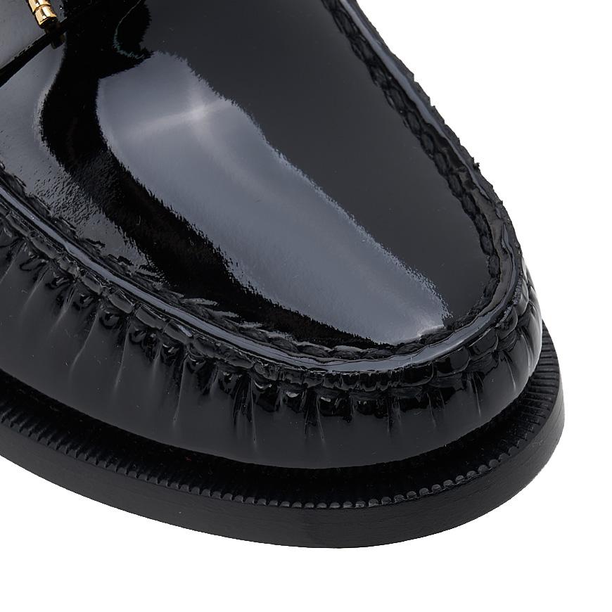 Saint Laurent Women’s Patent Leather Loafers 743774 AAB3B 1000 1