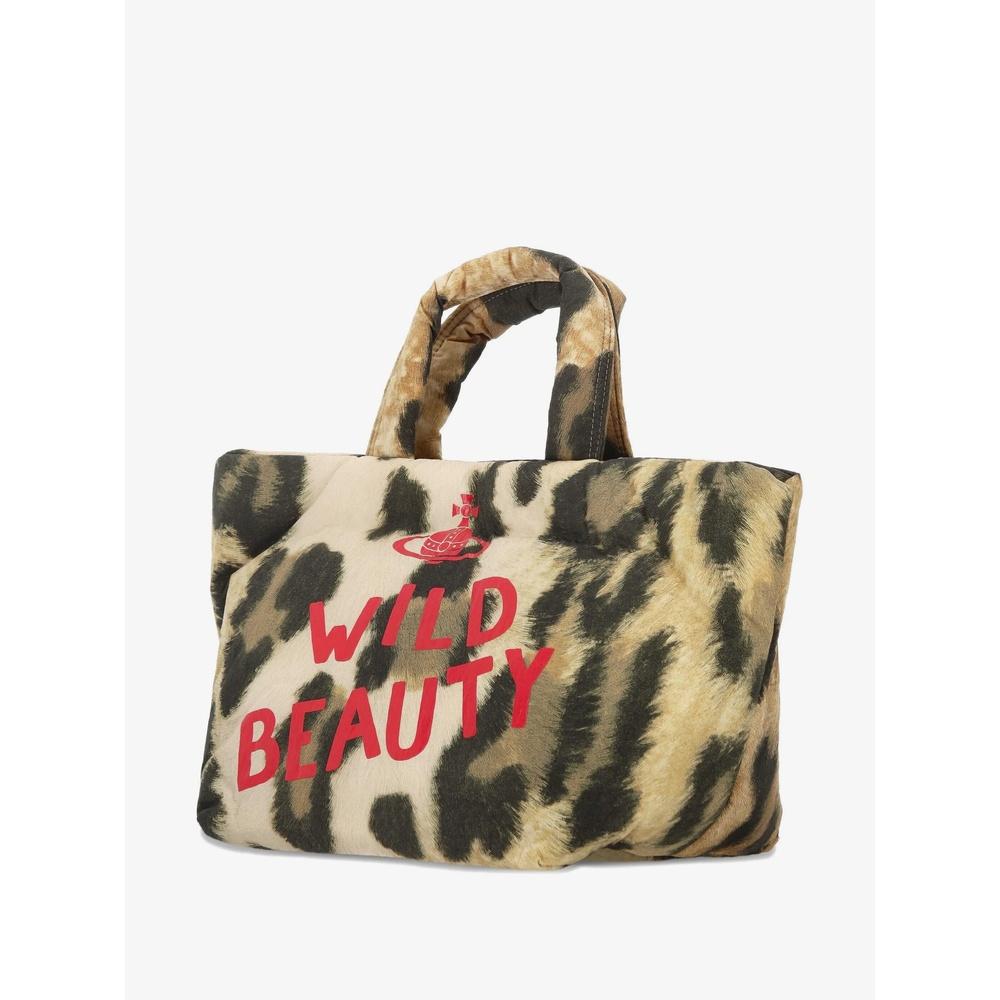 Vivienne Westwood Maud Medium Tote Bag Ivory Leather